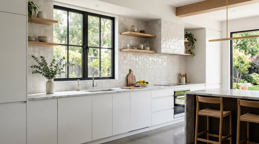 7 Kitchen Backsplash Tile Trends Dominating 2026 — From Zellige to Checkerboard Revival