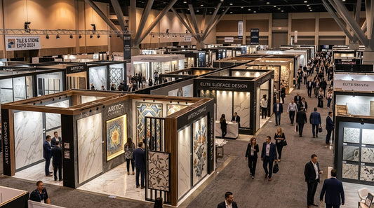 Coverings 2026 tile and stone exhibition show floor