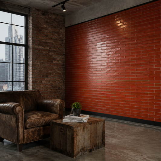 Skinny Tile, Big Mood: A Designer's Guide to the 60×240mm Porcelain Wall Tile