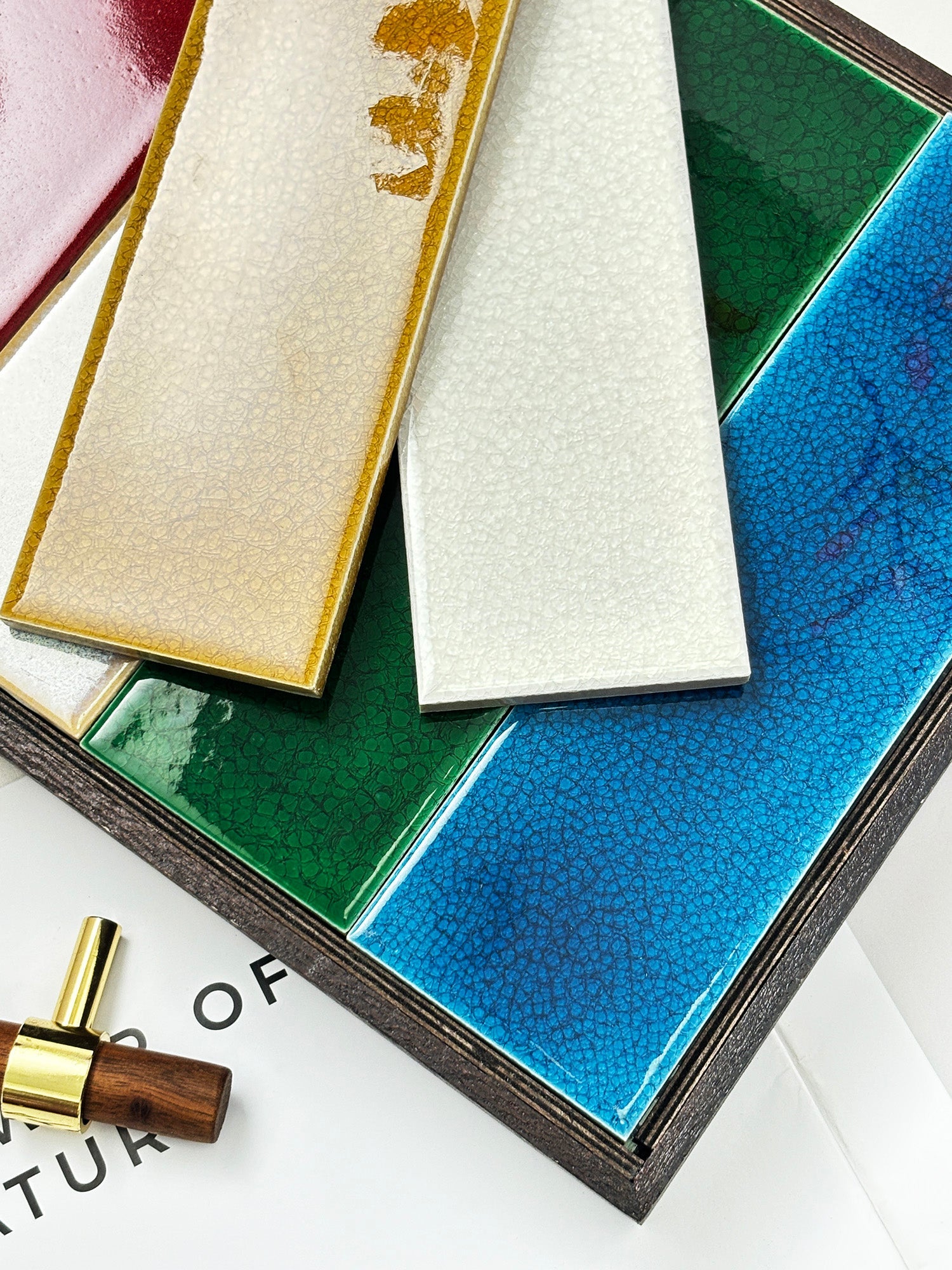 Ice Crack Kiln Change Tiles Collection