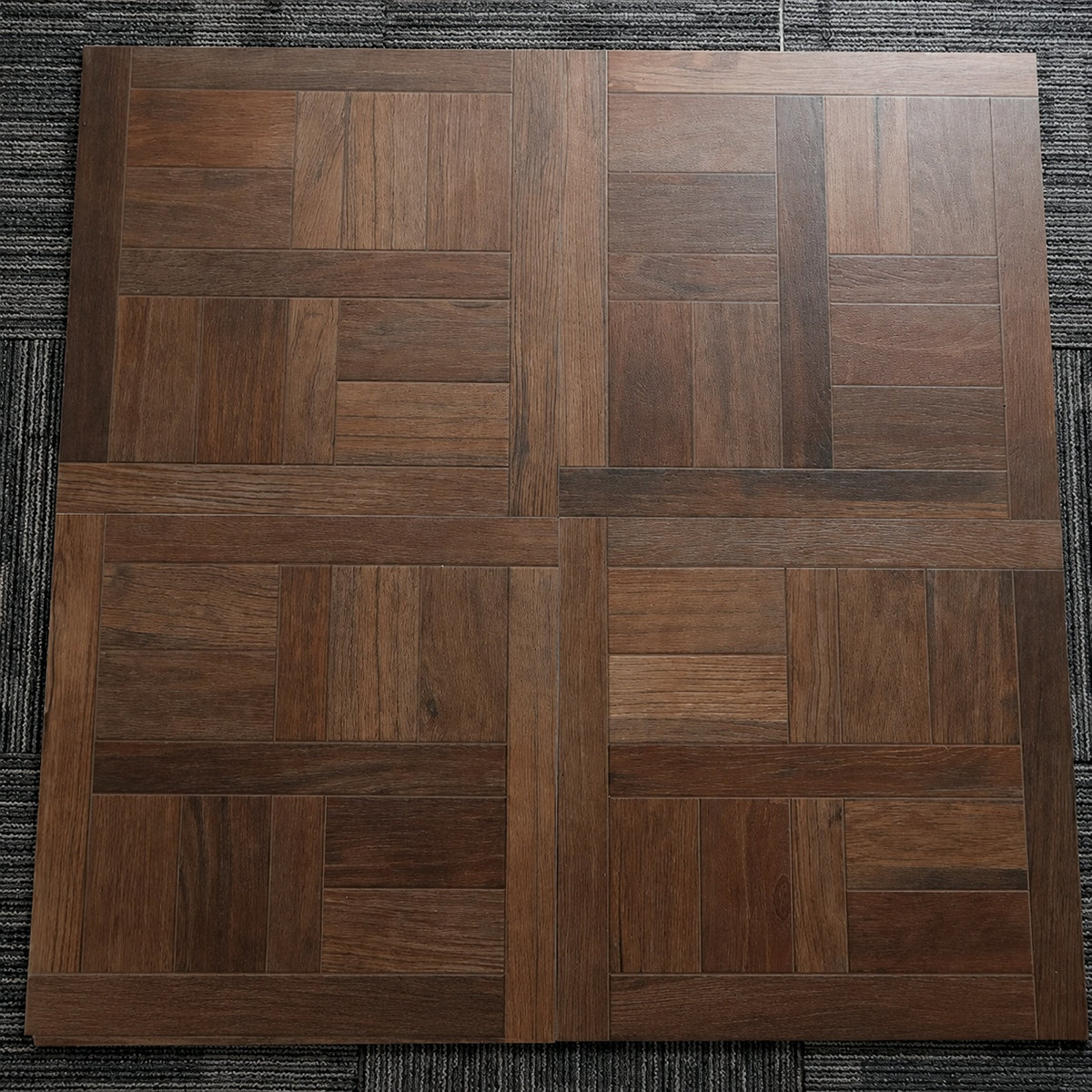 Versailles wood look porcelain parquet floor tile 600x600mm b b bedroom