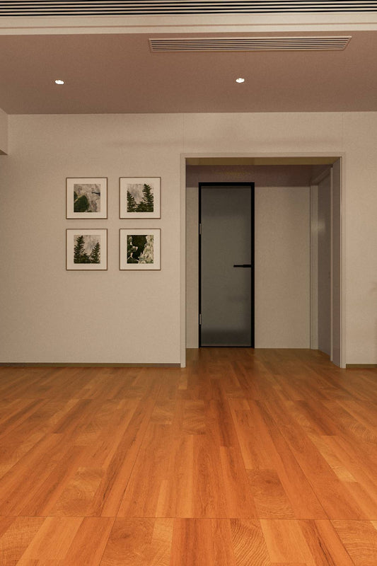 Wood Look Porcelain Floor Tile Geometric Plank 750x1500mm - Living Room Hallway Open Plan - Item No. 715601