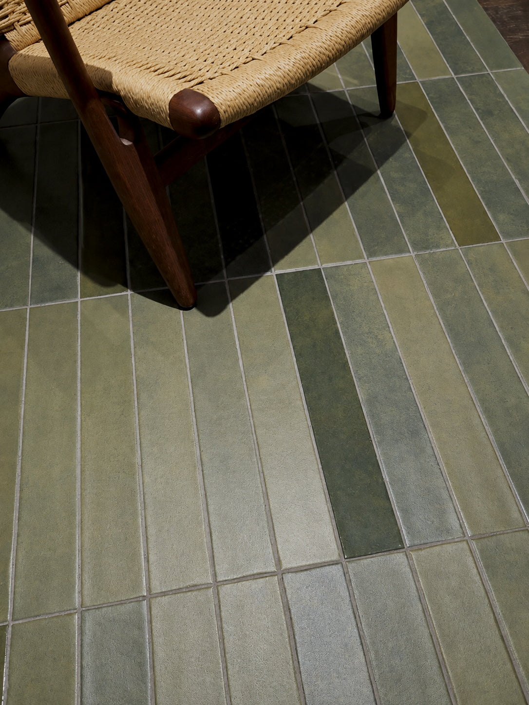 Long strip brick tile 80x480mm bathroom bakery cafe feature wall