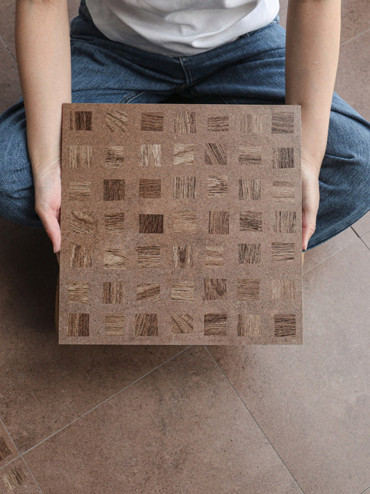 Encaustic look grid terrazzo porcelain tile 300x300mm b b kitchen