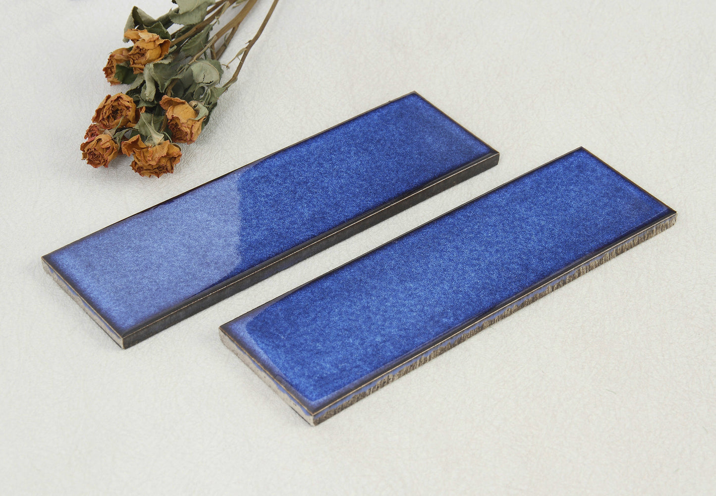 Ice Crack Kiln Change Ceramic Tiles 60x200mm - Per Square Meter - Blue Sky Gradient Finish - N-YB-62016