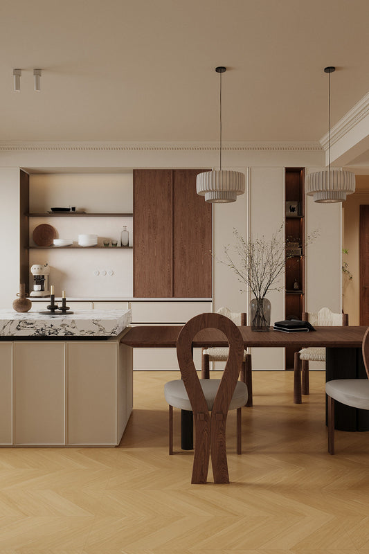 Wood Look Porcelain Floor Tile Velvet Plank 600x1200mm - Living Room Hallway Open Plan - Item No. 612TR801
