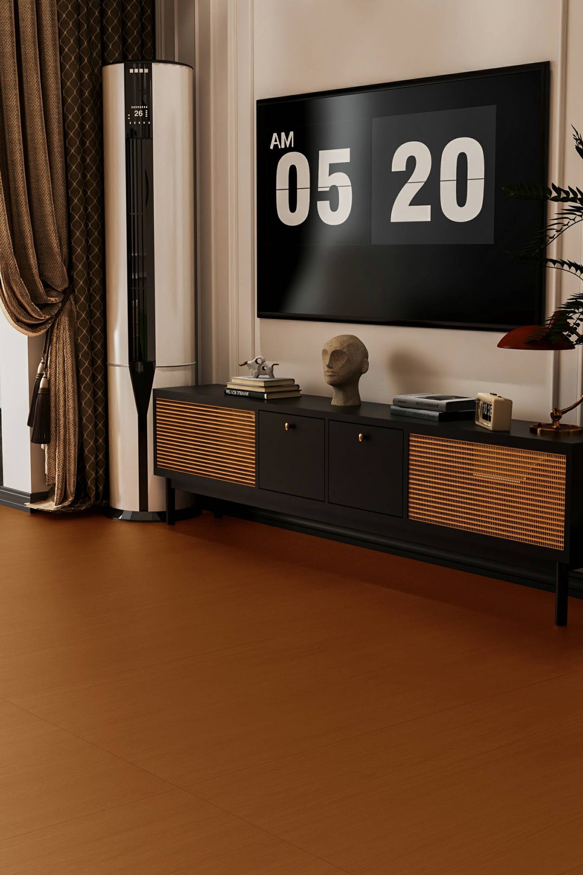 Wood Look Porcelain Floor Tile Natural Wood Plank 750x1500mm - Living Room Hallway Open Plan - Item No. 715407