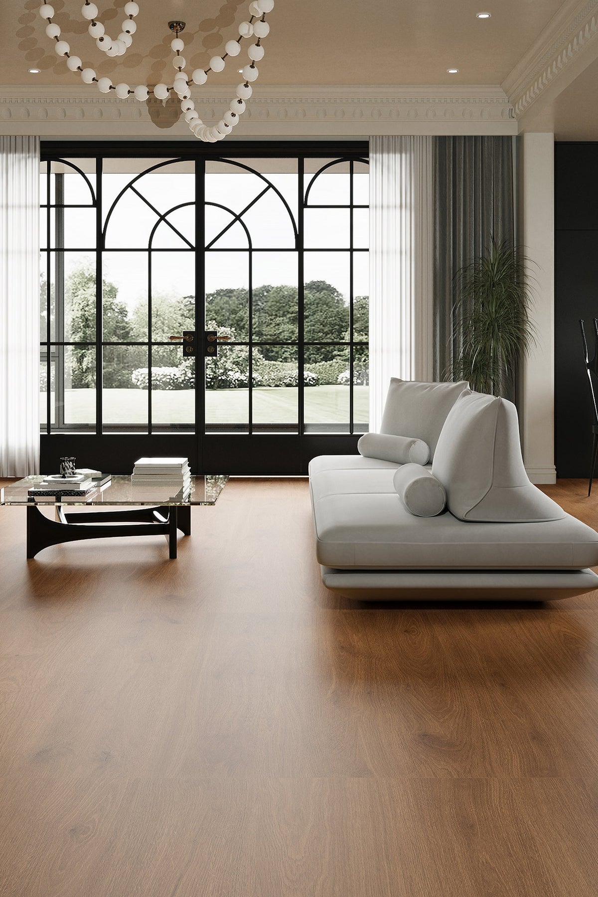Wood Look Porcelain Floor Tile Natural Wood Plank 750x1500mm - Living Room Hallway Open Plan - Item No. 715415