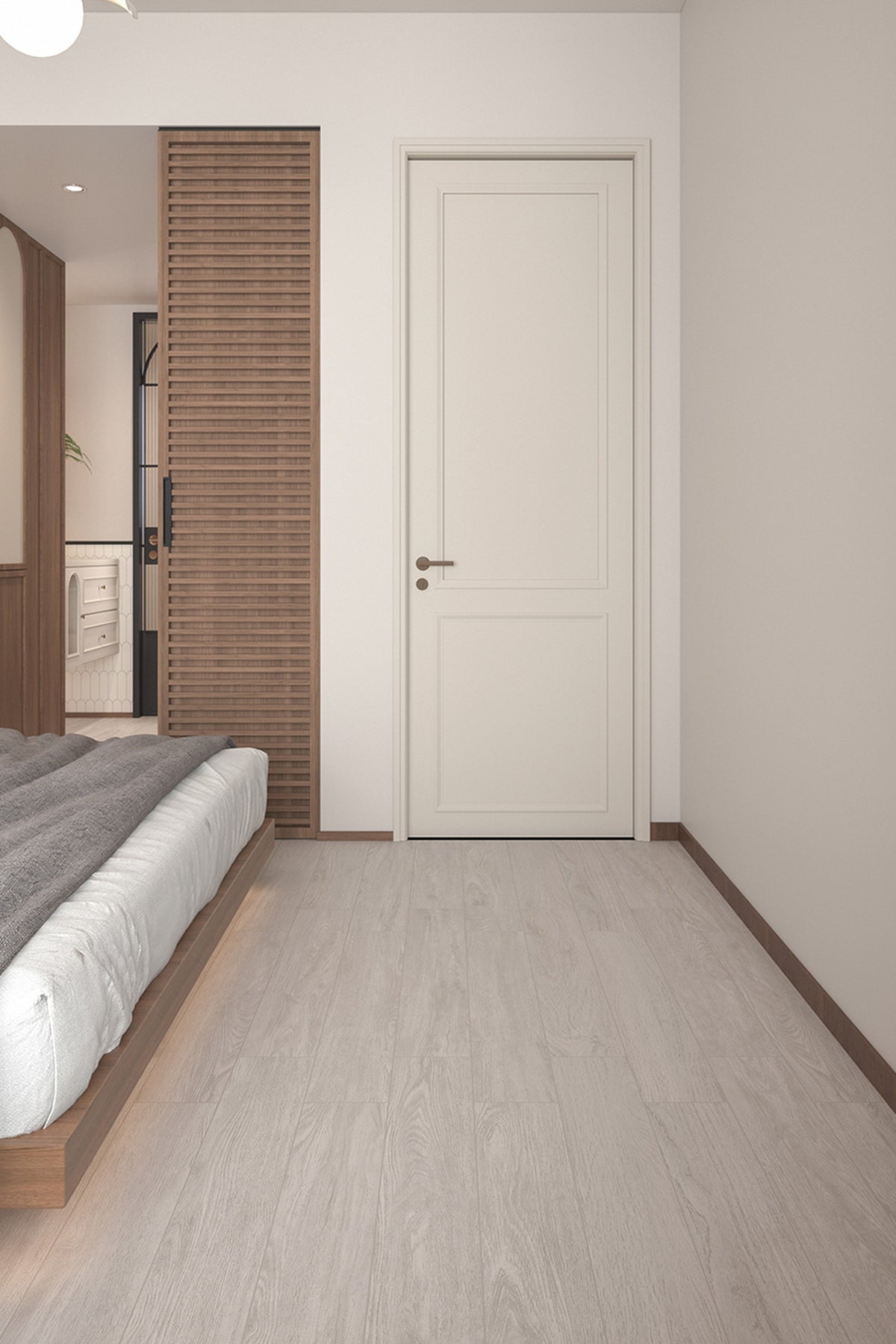 Wood Look Porcelain Floor Tile Plank 150x900mm - Living Room Bedroom Hallway - Item No. 15909
