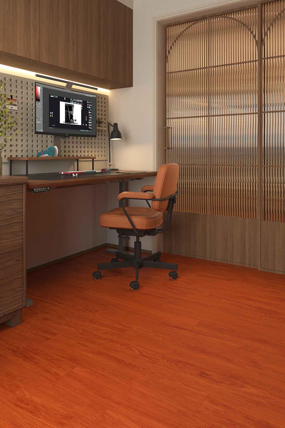 Wood Look Porcelain Floor Tile Plank 150x900mm - Living Room Bedroom Hallway - Item No. 15910