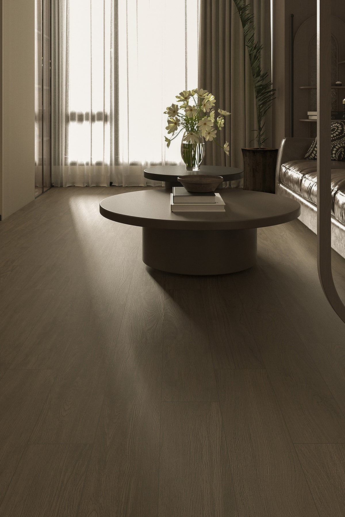 Wood Look Porcelain Floor Tile Plank 150x900mm - Living Room Bedroom Hallway - Item No. 15911