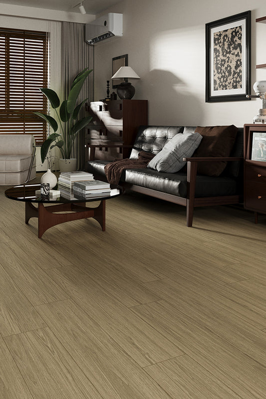 Wood Look Porcelain Floor Tile Wood Strip Plank 200x1200mm - Living Room Bedroom Kitchen - Item No. 201201