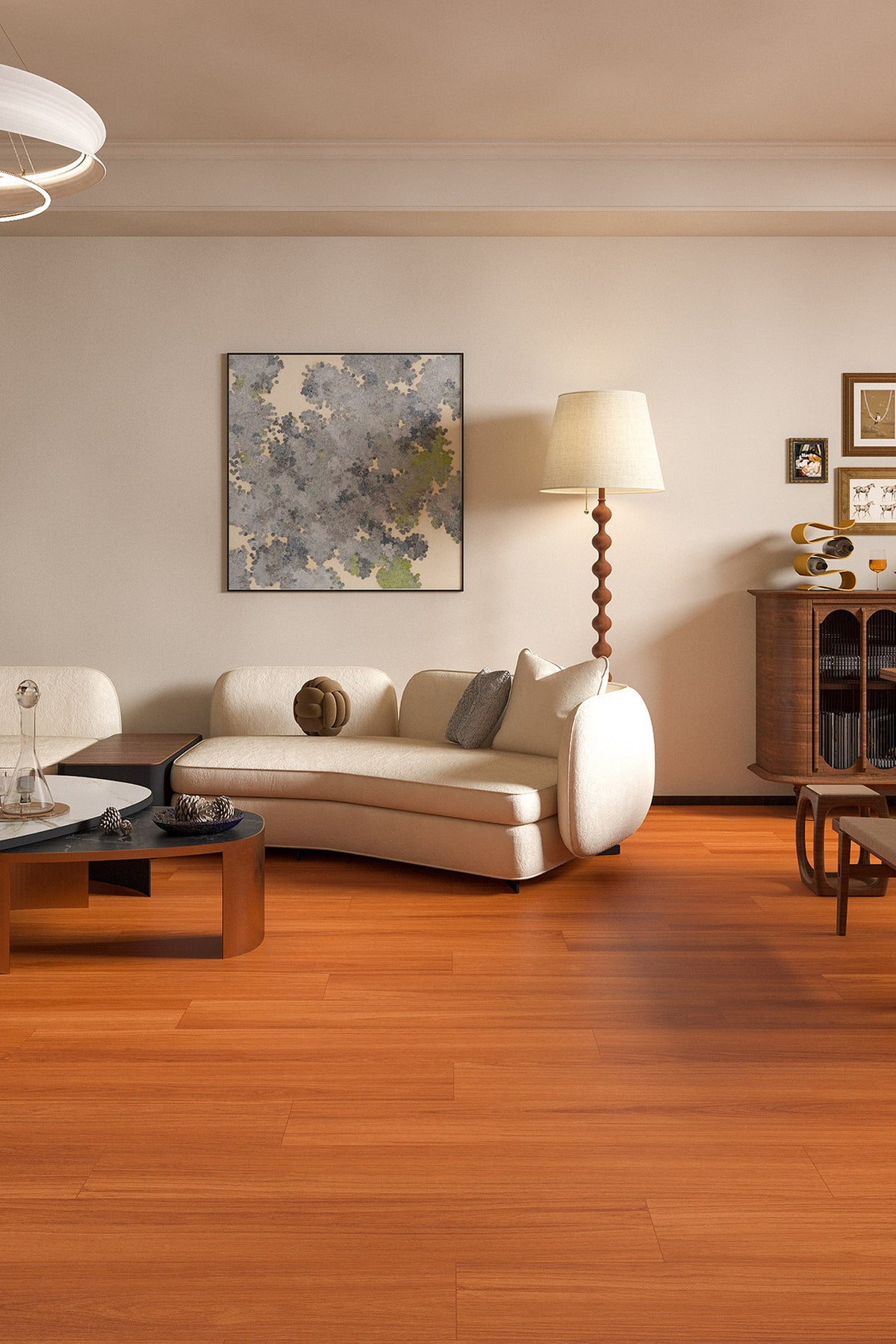 Wood Look Porcelain Floor Tile Wood Strip Full Body Plank 200x1200mm - Living Room Bedroom Kitchen - Item No. 212H11