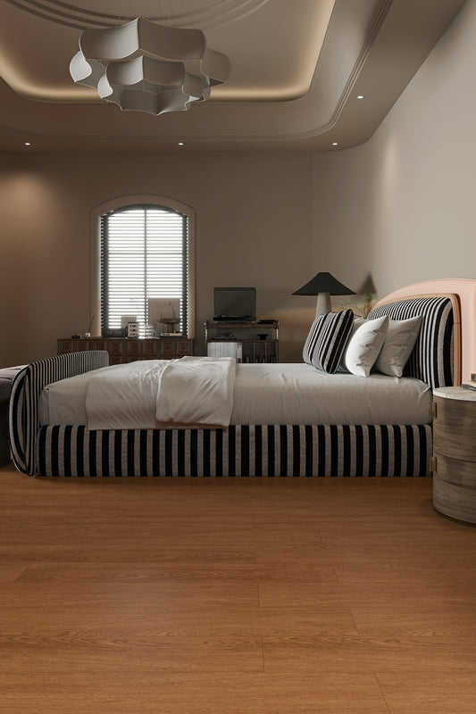 Wood Look Porcelain Floor Tile Wood Strip Full Body Plank 150x900mm - Living Room Bedroom Hallway - Item No. 915H01