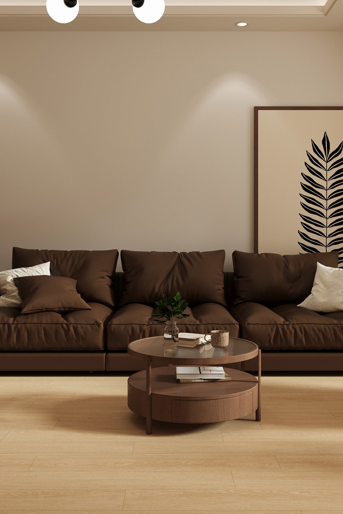 Wood Look Porcelain Floor Tile Wood Strip Full Body Plank 150x900mm - Living Room Bedroom Hallway - Item No. 915H08