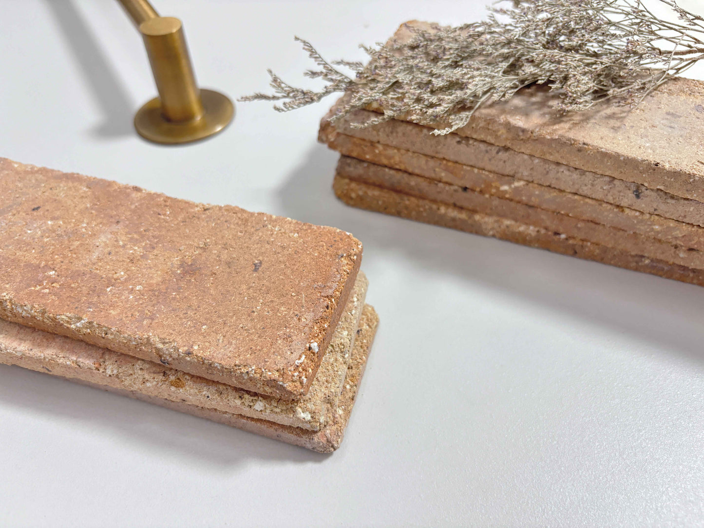 Ceramic Tiles 65x230mm - TTZ Series - Per Square Meter - Warm Terracotta & Natural Clay Finish