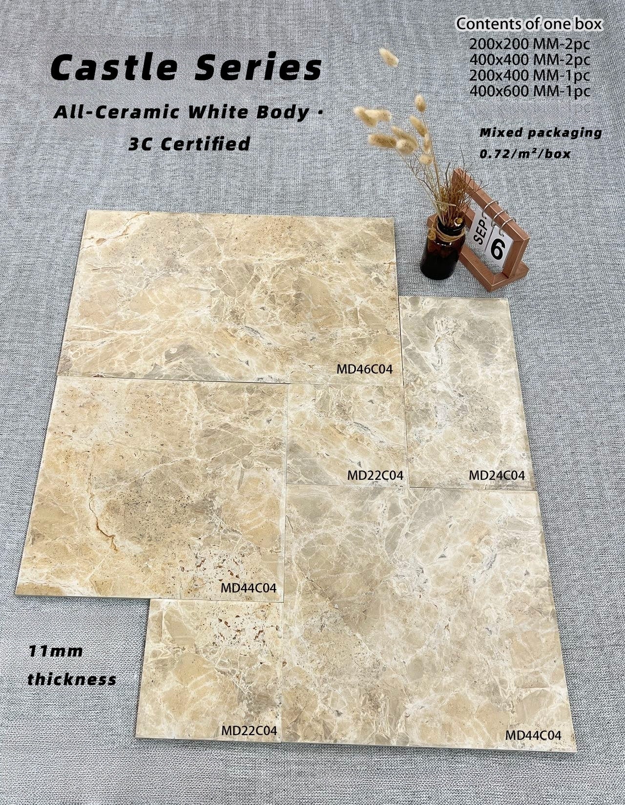 Castle Series - Mixed Packaging (All Sizes)