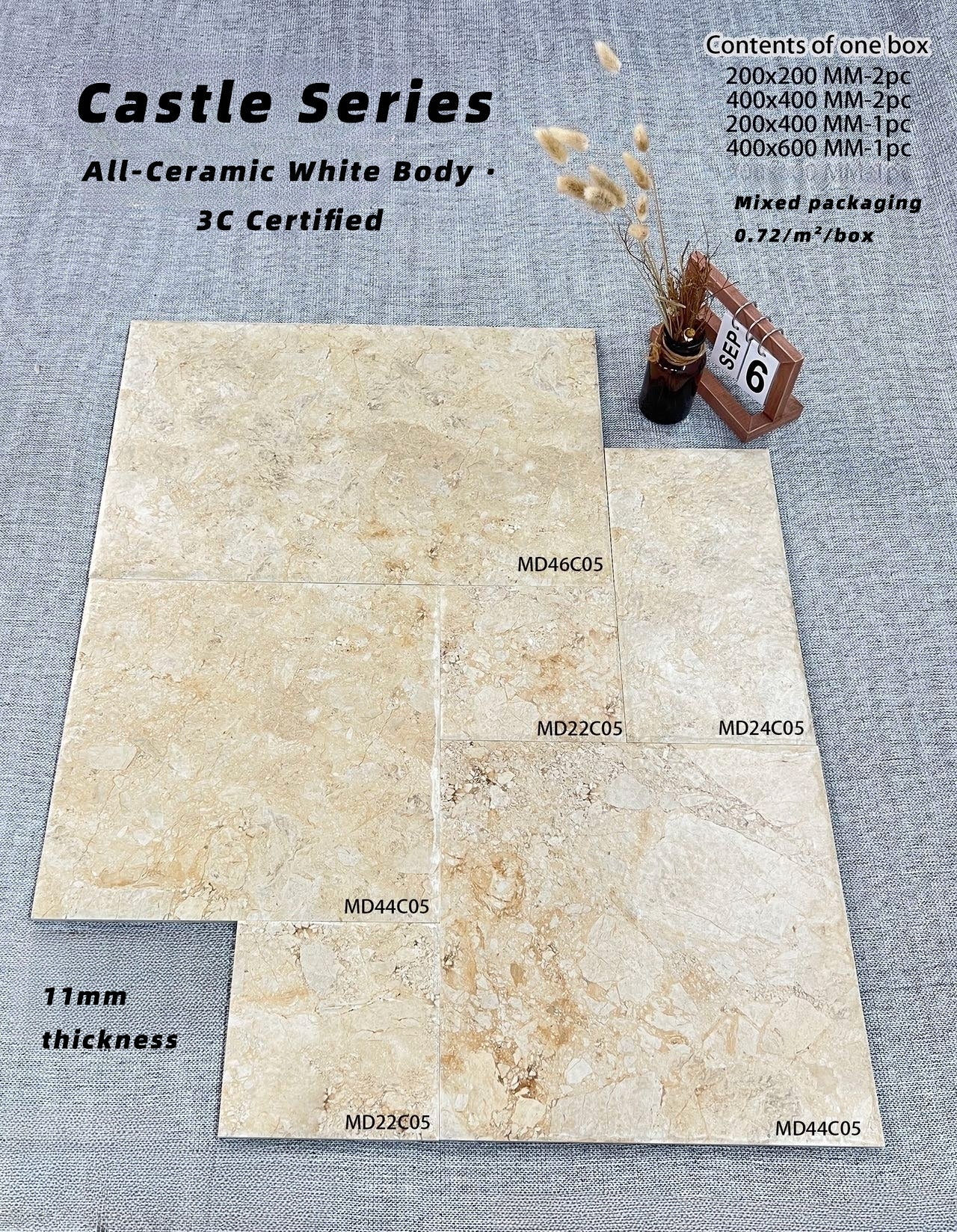 Castle Series - Mixed Packaging (All Sizes)