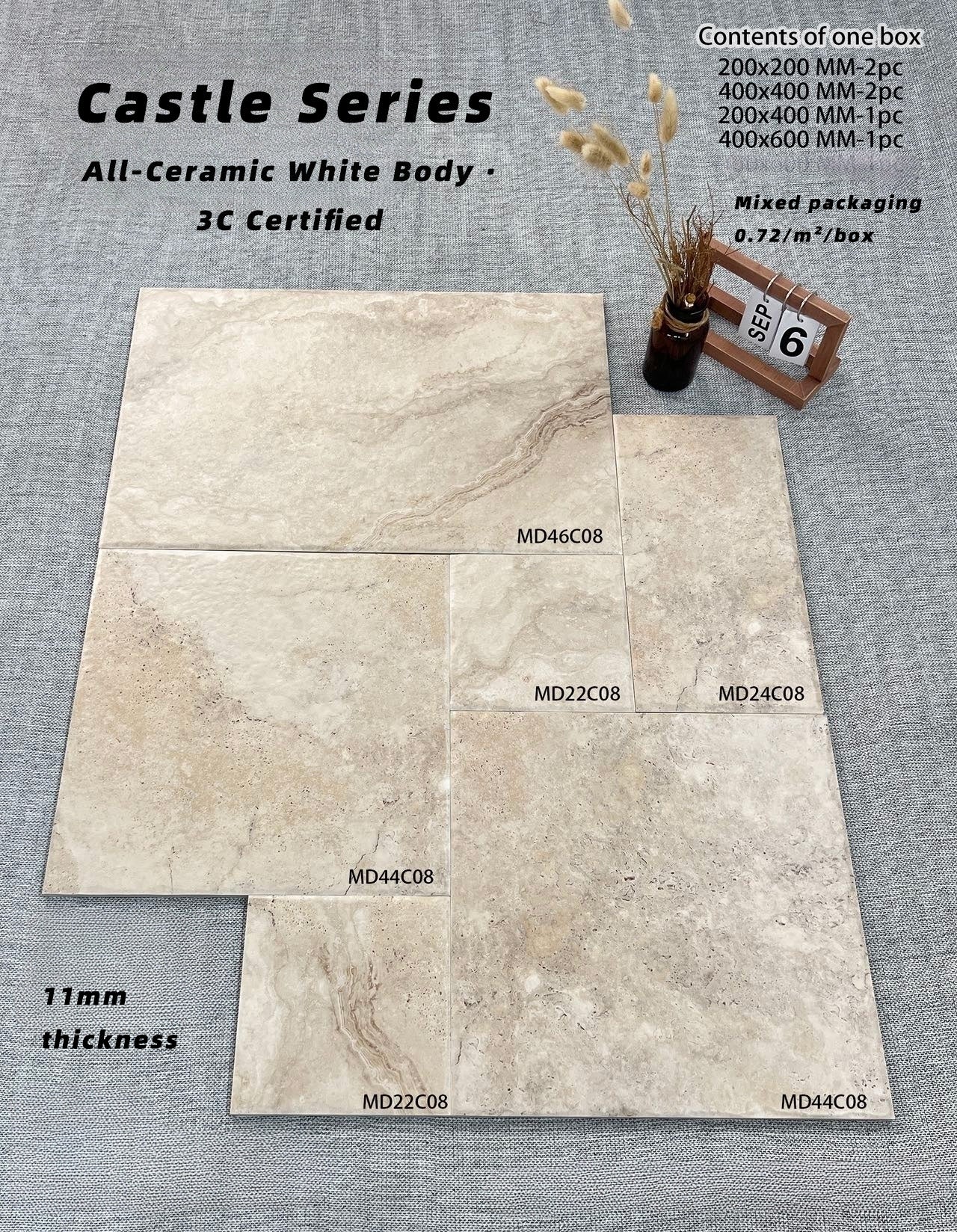 Castle Series - Mixed Packaging (All Sizes)