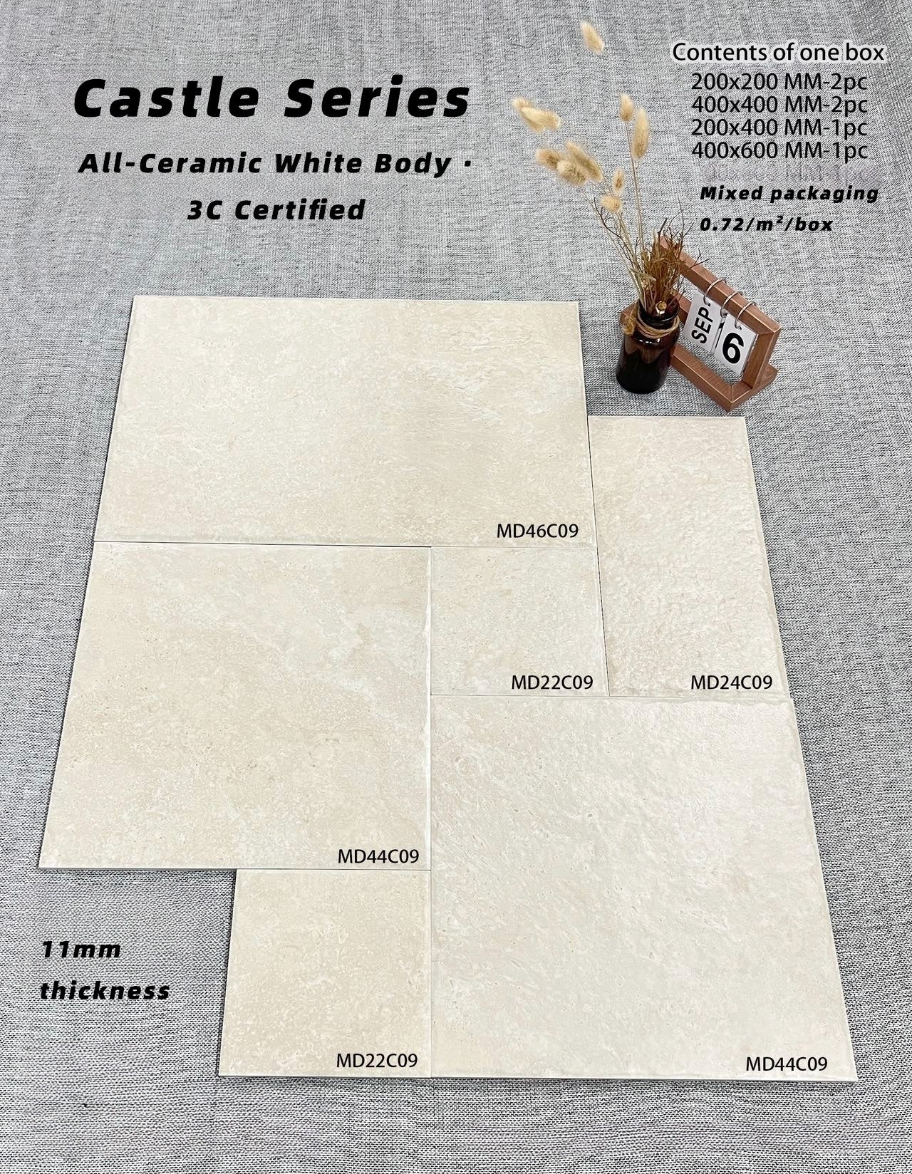 Castle Series - Mixed Packaging (All Sizes)