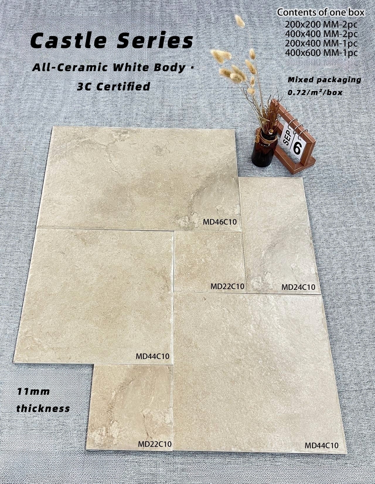 Castle Series - Mixed Packaging (All Sizes)