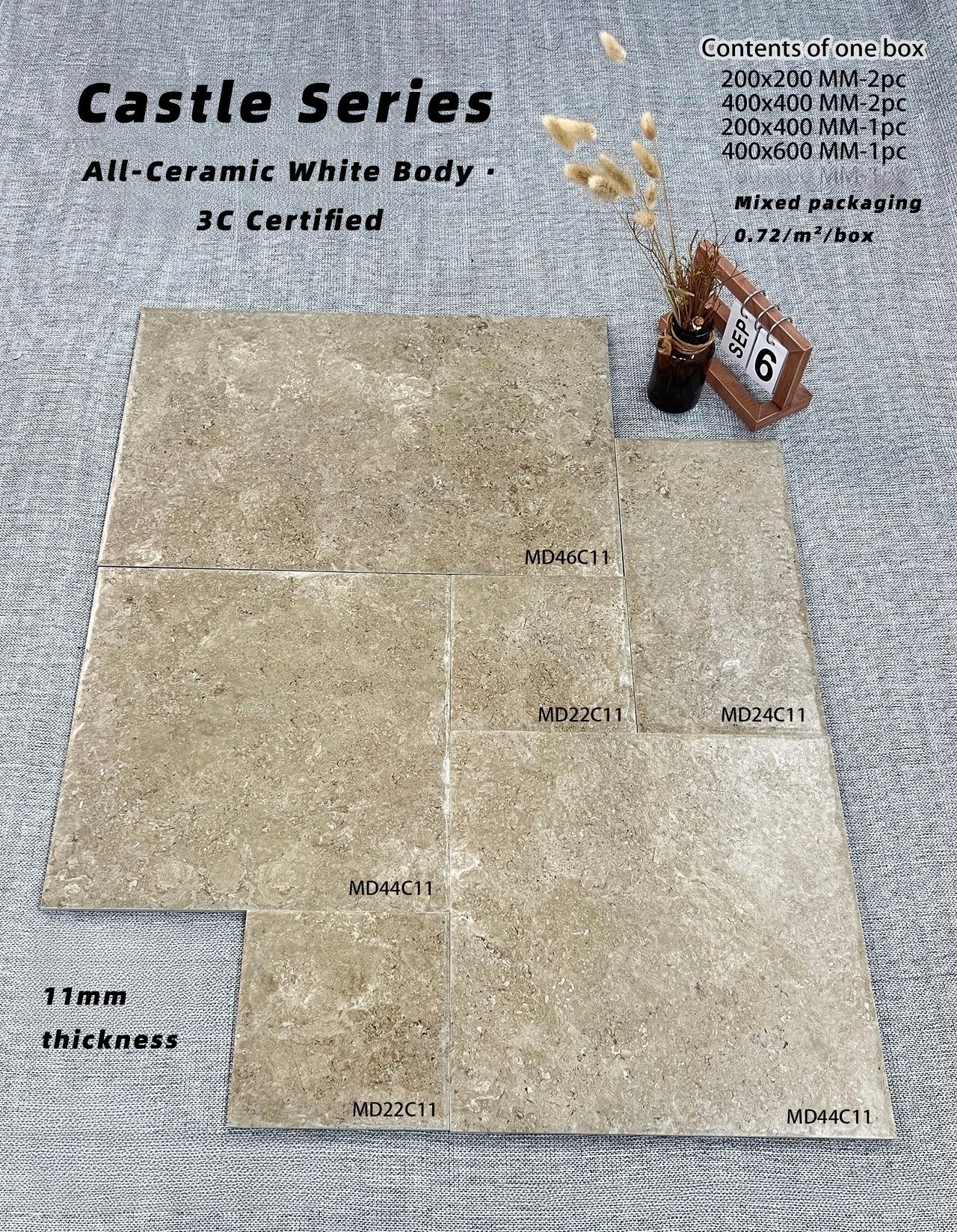 Castle Series - Mixed Packaging (All Sizes)