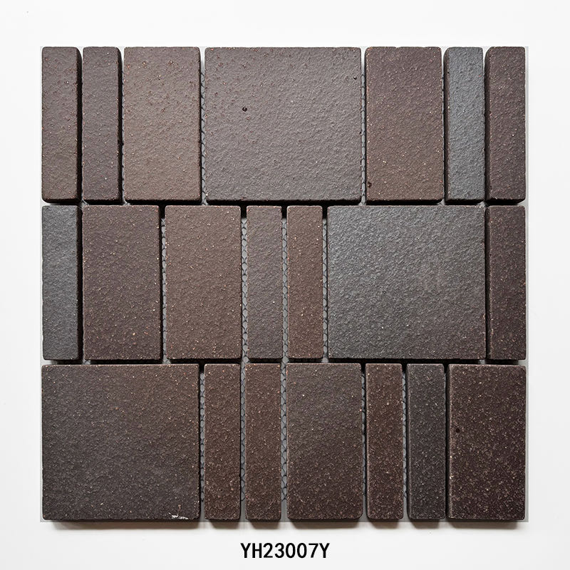 Mixed Brick Paver terracotta clay mosaic YH23007Y