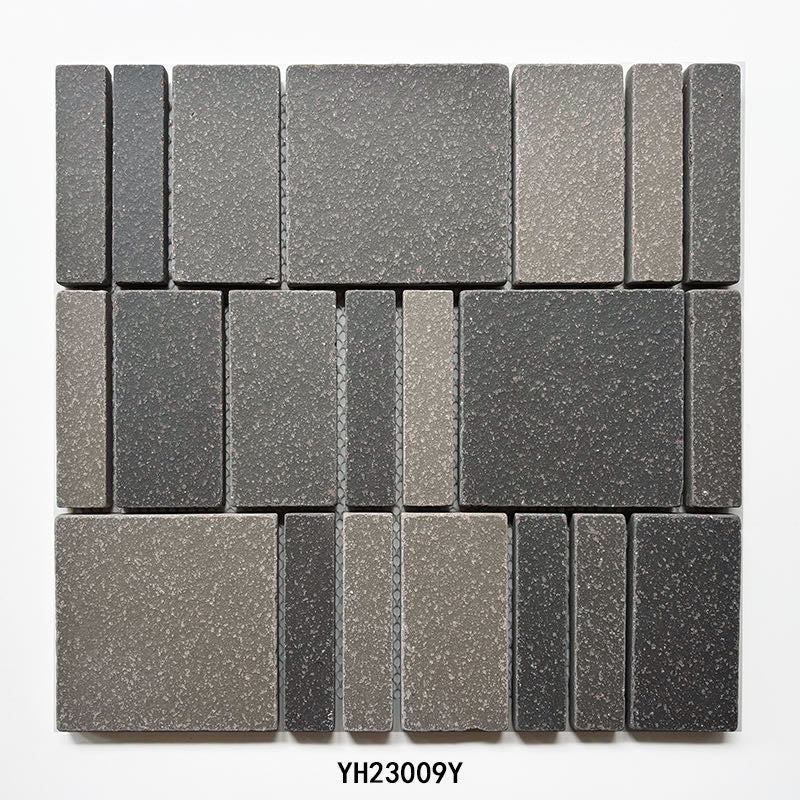 Mixed Brick Paver terracotta clay mosaic YH23009Y