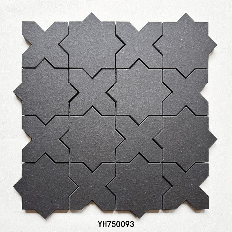 Star terracotta clay mosaic YH750093