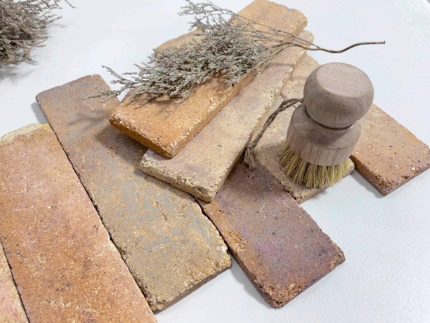 Ceramic Tiles 65x230mm - TTZ Series - Per Square Meter - Warm Terracotta & Natural Clay Finish