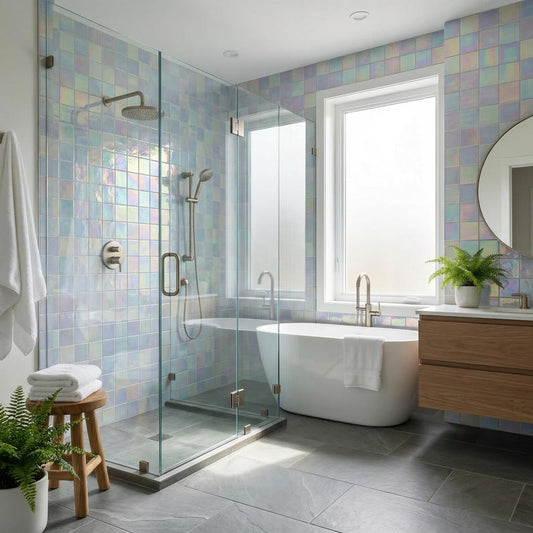 Iridescent Ceramic Tiles 132X132Mm Per