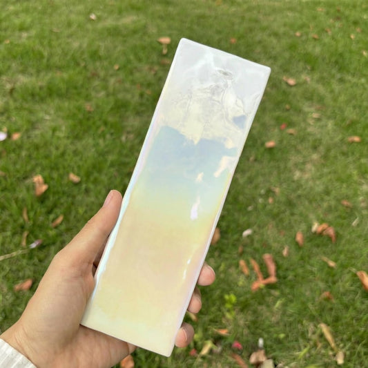 Vibrant Rainbow Iridescent Subway Tile